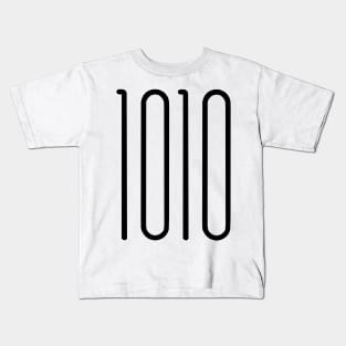 1010 - black Kids T-Shirt